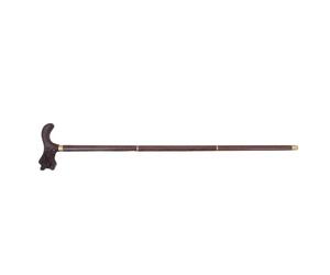 LOORGVEL Bastone da Trekking Ergonomico in Legno a Tre Sezioni Regolabile 86-88 CM per Escursioni e Passeggiate Outdoor per Donne e Uomini
