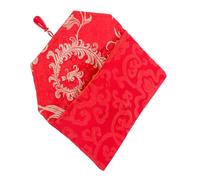 LOORGVEL Buste Rosse Cinesi Matrimonio in Materiale Morbido Pacchetti Soldi Fortunati per Capodanno Festa Nuziale e Compleanno Simboli Antichi e Felicità