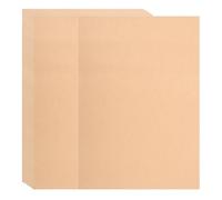 LOORGVEL Carta per Scrivere Braille 20 Fogli Marrone Chiaro Compatibile Tavoletta 4 e 9 Righe per Pratica di Scrittura Non Vedenti