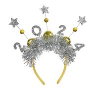 LOORGVEL Cerchietti Per Capelli A Tema Capodanno Graziosi Cerchietti Per Capelli Intrecciati Adorabili Per Capodanno Per Feste