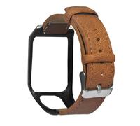 LOORGVEL Cinturino Accessorio Smartwatch Compatibile con Runner 3 e Adventurer in Pelle Retrò con Texture Vintage Cinturino da Polso Regolabile, Morbido e Leggero per Orologio per Uso
