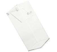 LOORGVEL Contenitore Pennelli Trucco in Acrilico Trasparente Porta Pennelli Make Up Professionali Multiuso Porta Cosmetici Desktop Resistente con Manici Ergonomici per Organizzare Pennello