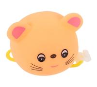 LOORGVEL Corno da Bicicletta Cartone Animato Luce a LED Corno da Strada per Mountain Bike Clacson Staffa Estensibile Accessorio Sicurezza per Casco in Pedalata Notturna