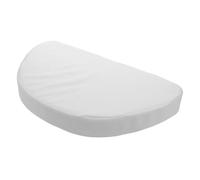 LOORGVEL Cuscino Cervicale Massaggiante per Lettino da Massaggio in Pu Pelle e Spugna Bianco Design Antisag Versatile per Saloni Professionali