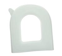 LOORGVEL Cuscino Imbottito Wc Autoadesivo in EVA Tappetino Sedile Water Resistente Lavabile e Riutilizzabile Protezione Antigelo Invernale Verde U Shaped