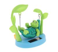 LOORGVEL Decorazione Auto con Testa Oscillante Cartoon Car Dashboard Energia per Interni Veicolo