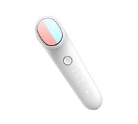 LOORGVEL Dispositivo di Bellezza a Compressione per Massaggi Viso Impacco Caldo 38-42°C e Freddo 13-16°C Facciale Ricaricabile USB per Uso Domestico Trattamento Idratante e Tonificante