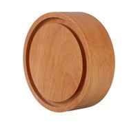 LOORGVEL DIY Musical Box Material Base Rotonda in Legno, Rotating Musical Box Base, Design Stabile, per Progetti DIY