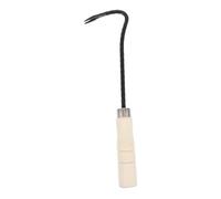 LOORGVEL Estirpatore Manuale per Erbacce con Manico in Legno Strumento da Giardinaggio in Acciaio per Orto e Prato Leggero e Resistente per Rimuovere Erbacce e Diserbo Preciso