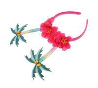 LOORGVEL Fascia Per Tema Hawaiano Con Palma Accessorio Elegante e Comodo Per Feste Vacanze Al Mare e Occasioni Informali