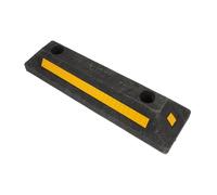 LOORGVEL Fermaruota in Gomma Resistente, Cuneo Per Ruote Veicoli e Camper, Stabilizzatore Portatile Per Parcheggio e Rimorchi, Blocco Antiribaltamento Per Auto e Roulotte