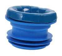 LOORGVEL Guarnizione in Gomma per Wc Anello di Tenuta Antiodore e Antigoccia per Bagno Semplice da Installare Materiale Resistente e Compatibile con Vari Modelli