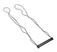 LOORGVEL Imbracatura da Sci per Maniglia e Cinghia Ammortizzante 30 CM Connettore per Tavola da Sci per Controllo velocità e Postura Accessorio per Allenamento in Famiglia