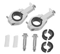 LOORGVEL Kit Supporto Paramani Lega Alluminio Staffe Montaggio per Manubrio Accessorio Resistente e Facile da Installare per Protezione e Off Road