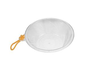 LOORGVEL Lavabo Ispessito Trasparente per Viso con Design Anti-Schizzi Vasca Portatile in Plastica per Saloni di Bellezza e Uso Domestico Lavandino Piccolo per Trattamenti Estetici e