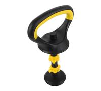 LOORGVEL Maniglia per Kettlebell con Asta di Base Regolabile, Adattatore per Manubri in Plastica Robusta Antiscivolo, Accessorio Portatile per Allenamento Forza Palestra Domestica e Viaggi