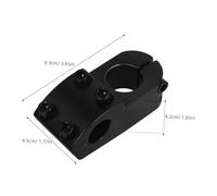 LOORGVEL Manubrio Bike Stem Riser per Piccole Ruote Adattatore per Manubrio Estensione per Performance e Mountain Bike