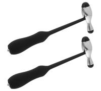 LOORGVEL Martello Neurologico Medico 2 Pezzi con Testa a Disco e Manico lungo Ergonomico, Strumento Diagnostico per Riflessi Tendinei, Uso Clinico e Formazione Medica