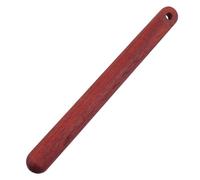 LOORGVEL Mattarello per Gnocchi e Torte in Legno di Wutumu 30cm Foro per Appendere, Superficie Antiaderente per Pasta, Pizza e Pane Strumento da Cucina per Principianti ed Esperti