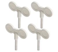 LOORGVEL Meccanismo Carillon Fai da Te a 8 Toni con Chiave di Carica in Ferro a Farfalla Set 4 Pezzi con Manopola per Riparazione Carillon a Orologeria per Decorazioni e Regali