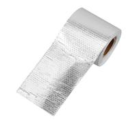 LOORGVEL Nastro Adesivo Isolante in Alluminio per Condotti Hvac Nastro Termico Resistente ad Alta Temperatura per Uso Industriale per Sfiato Asciugatrice Rotolo 1 Pezzo Resistente