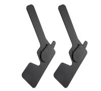 LOORGVEL Occlusore Occhio 2 Pezzi Nero Benda Oculare per Test Vista Protezione Luce per Utilizzo in Cliniche Oculistiche e Visite Specialistiche