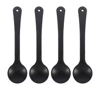 LOORGVEL Occlusore Oculare Portatile in Plastica Nero Set 4 Pezzi per Esame della Vista Blocco Luce Elevato Strumento Ergonomico per Test Optometrici e Screening Visivo anche in Viaggio