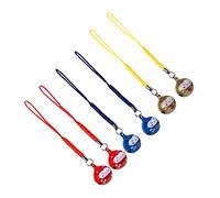 LOORGVEL Pendenti della Fortuna in Rame con Campanellino Decorazioni da Appendere per Cellulare e Giapponese Oro