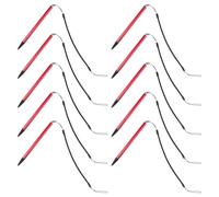 LOORGVEL Penna Stilo Resistiva per Touchscreen con Corda a Molla Anti-Smarrimento Set da 10 Pezzi per Tablet Smartphone e Tavolette Grafiche Alta Precisione per Scrittura e Disegno per