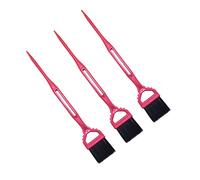 LOORGVEL Pennello Applicatore Per Tintura Per Chioma 3 Pezzi in Pp Resistente, Spazzola Da Parrucchiere Per Uso Professionale e Domestico, Applicatore Per Colorazioni e Trattamenti Chioma