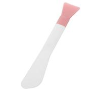 LOORGVEL Pennello in Silicone per Maschera Viso Doppia Testa Spatola per Trucco Delicata e Riutilizzabile Applicatore per Gelatina e Maschere Argilla Strumento per Cura della Pelle