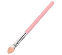 LOORGVEL Pennello Ombretto Portatile con Sottile Plastica Sfumino Sicuro con Protezione Lattice per Occhi Donne e Ragazze Strumento Cosmetico Facile Usare per Principianti e Professionisti