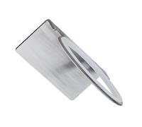 LOORGVEL Porta Phon Muro in Acciaio 304 Resistente e Anti- Supporto Asciugacapelli da Parete Facile da Installare Organizer Compatto e Leggero per Bagno Moderno