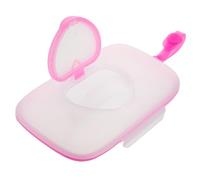 LOORGVEL Porta Salviette Portatile Forma Cuore Contenitore Salviette Ricaricabile da Viaggio per Auto e Borsa Pannolini