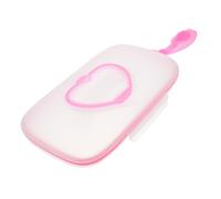 LOORGVEL Porta Salviette Portatile per PP Sicuro Antipolvere Riutilizzabile con Cordino Resistente per Passeggini e Lettini Custodia Salviettine