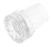 LOORGVEL Punta Antiscivolo Trasparente per Bastone da Passeggio Gomma Spessa Resistente all Abrasione Supporto Ammortizzante per Anziani Accessorio per Stampelle e Bastoni da Cammino