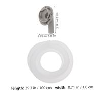 LOORGVEL Raccordo Tubo Scarico Condizionatore Gomito Trasparente per Unità Split e Kit Drenaggio per Condensa con Installazione Facile e Robusta Colore Casuale
