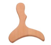 LOORGVEL Raschietto per Massaggi in Legno, Strumento Manuale a Forma di Pesce per Massaggi su Piccole e Medie Aree del Corpo, Uso Personale e Professionale, 13.8 Pollici