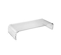 LOORGVEL Rialzo per Monitor in Acrilico Resistente alla Deformazione per Ufficio e Home, Supporto per Computer Funzione Back To School Party per Alzare Lo Schermo a Altezza Ergonomica