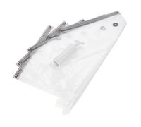 LOORGVEL Sacchetti Sottovuoto Trasparenti per Alimenti Borsa con Pompa Manuale Portatile per Conservazione Alimentare Riutilizzabili e Resistenti per Uso