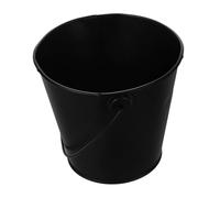 LOORGVEL Secchio in Lamiera per Barbecue Raccogligocce Olio e Grasso Accessorio Grill Versatile per Cucina all Aperto Camping e Picnic Dimensioni Compatte Colore Nero