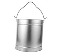 LOORGVEL Secchio per Cenere in Resistente Temperatura Contenitore Compatto per Barbecue e Secchio Metallo per Trasferimento e Stoccaggio Carbonella e Cenere per e Esterno