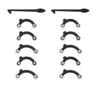 LOORGVEL Set da 5 Inserti Modellanti per Naso Invisibili Clip Correttore Sollevatore per Ponte Nasale Dispositivo Regolabile per Ridurre la Larghezza delle Fessure Nasali e Migliorare