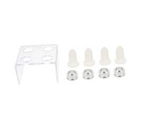 LOORGVEL Set Stampi Per Rossetto Fai Da Te 12,1 Mm 4 Stampi, 4 Anelli e Porta Rossetto in Silicone Per Creazione Balsami Labbra Personalizzati, Uso Professionale e Personale, Regalo Per Donne