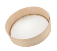 LOORGVEL Setaccio Farina in Legno con Rete in Maglie Setaccio Manuale Fine per e Panificazione Filtro Farina Resistente e Portatile per e Professionale