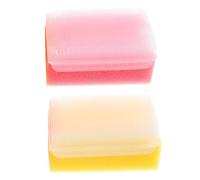 LOORGVEL Spazzola Sensoriale per Terapia e Massaggio 2 Pezzi in Spugna Morbida per Ragazzo Ragazza, per Bagnetto Delicato e Cura della Pelle Sensibile dei Ragazzo Ragazza