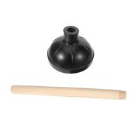LOORGVEL Stantuffo per WC con Disotturante Pesante per Scarichi Bagno Pulizia Facile e Veloce per e Hotel Diametro Nero