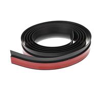 LOORGVEL Striscia Pavimento Autoadesiva PVC Nero Flessibile e Resistente per Rifinire Bordi Moquette e Piastrelle Tagliabile