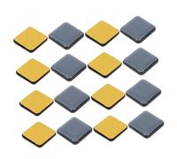 LOORGVEL Tappetini Autoadesivi Per Gambe Mobili Cuscinetti Protettivi Per Pavimenti Scivolo Per Sedie Set Da 16 Pezzi (20x20mm)