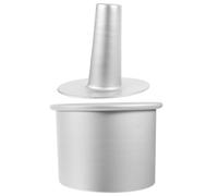 LOORGVEL Teglia per Torte Rotonda in Acciaio al Carbonio Antiaderente Stampo per Chiffon Cake Centrale Accessorio per Dolci Fatti in Casa e Decorazioni